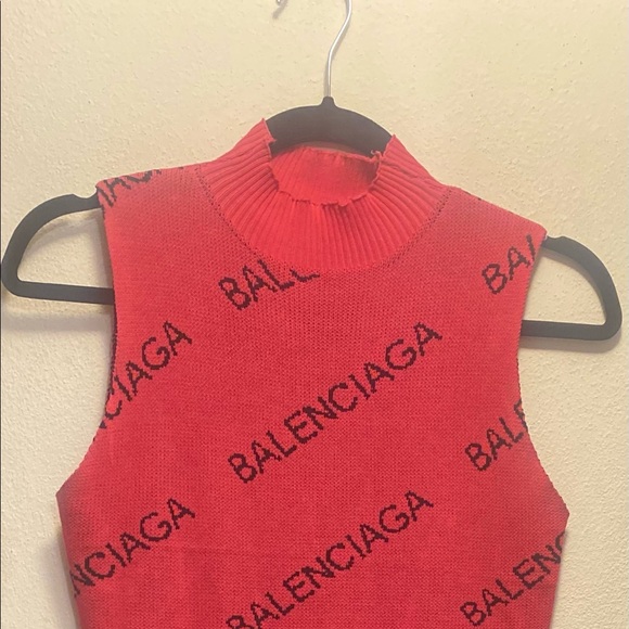 Balenciaga Dresses & Skirts - Balenciaga Logo Printed dress.